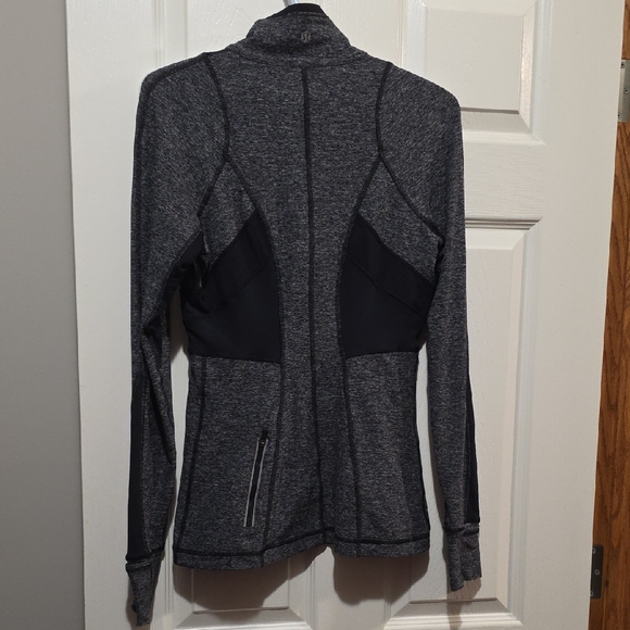 lululemon athletica Jackets & Blazers - Lululemon Athletica Heather Gray and Black Jacket